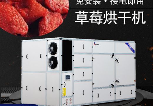 草莓烘干機干燥優(yōu)質(zhì)干草莓！【廣州集木】
